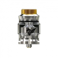 Authentic Wismec Bellerophon 27mm RTA Rebuildable Tank Atomizer 4ml - Silver