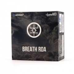 Authentic Advken Breath 24mm RDA Rebuildable Dripping Atomizer w/ BF Pin - Black