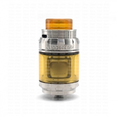 ULTON Juggerknot Style 24mm RTA Rebuildable Tank Atomizer 6ml - Silver