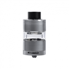 Authentic Steam Crave Glaz 31mm RTA Rebuildable Tank Atomizer 7ml - Silver