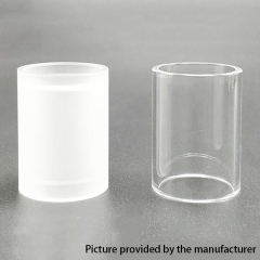 Coppervape Replacement Glass Tank 3.0ml + PC Tank 4.0ml for Spica Pro MTL Atomizer - Transparent /White