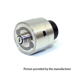 SXK Venom Atty 316SS Style RDA Rebuildable Dripping Atomizer w/BF Pin - Silver