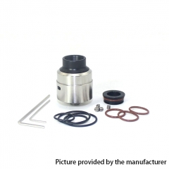 SXK Venom Atty 316SS Style RDA Rebuildable Dripping Atomizer w/BF Pin - Silver