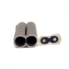 Authentic Squid Industries Double Barrel V2.1 150W VW Variable Wattage Box Mod - Silver