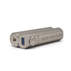 Authentic Squid Industries Double Barrel V2.1 150W VW Variable Wattage Box Mod - Silver