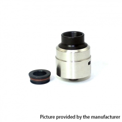 SXK Venom Atty 316SS Style RDA Rebuildable Dripping Atomizer w/BF Pin - Silver
