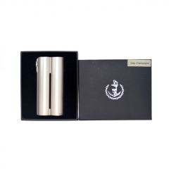 Authentic Squid Industries Double Barrel V2.1 150W VW Variable Wattage Box Mod - Silver