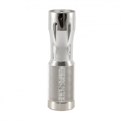 Enforcer Style 18650/20700/21700 28mm Hybrid Mechanical Mod - Silver