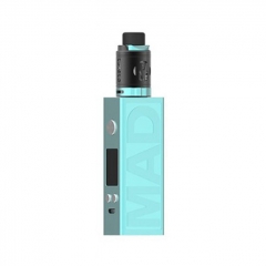 Authentic Desire Mad 108W 18650/20700 TC VW Variable Wattage Box Mod + M-Tank 3ml Kit - Blue