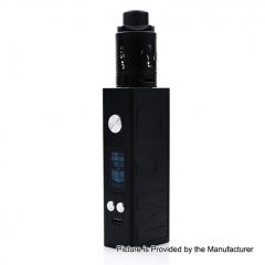 Authentic Desire Mad 108W 18650/20700 TC VW Variable Wattage Box Mod + M-Tank 3ml Kit - Black