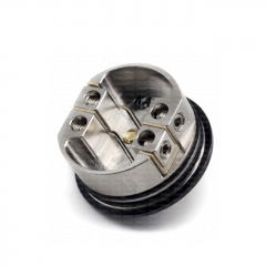 ULTON Kali Style 25mm RDA RSA Rebuildable Dripping Atomizer w/BF Pin/ 2 Set Caps - Black