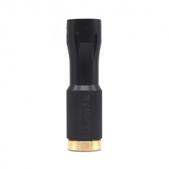 Enforcer Style 18650/20700/21700 28mm Hybrid Mechanical Mod - Black