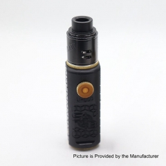 SOB Style 18650 Hybrid Mechanical Mod w/Outlaw Style RDA Kit - Black