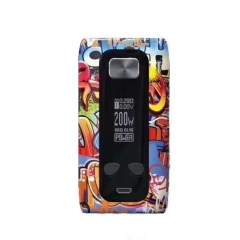 Authentic ThinkVape Thor 200W TC Temperature Control VW Box Mod - Graffiti