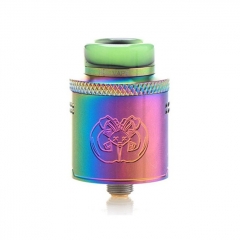 Authentic Hellvape Drop Dead 24mm RDA Rebuildable Dripping Atomizer w/ BF Pin - Rainbow