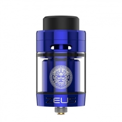 Authentic Zeus Dual RTA 26mm Rebuildable Tank Atomizer TPD Edition 2ml - Blue