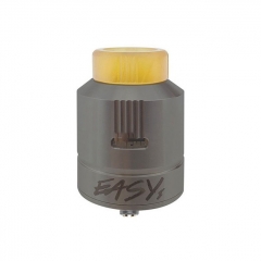 Authentic Afk Studio Easy One 24mm EDA RDA Rebuildable Dripping Atomizer - Gun Metal