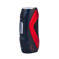 Authentic Smiss Warrior X75 75W TC VW Variable Wattage Box Mod - Black + Red