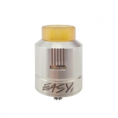 Authentic Afk Studio Easy One 24mm EDA RDA Rebuildable Dripping Atomizer - Silver