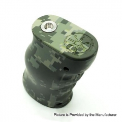 Authentic Asmodus Helve V1.5 TC VW Variable Wattage Box Mod - Green Camo