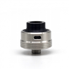 ULTON Tab Style 316SS 22mm RSA Rebuildable Squonk Atomizer - Silver