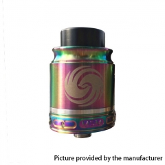 Authentic Omeka MSM Phoebe 24mm RDA Rebuildable Dripping Atomizer - Rainbow