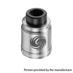 Authentic Omeka MSM Phoebe 24mm RDA Rebuildable Dripping Atomizer - Silver