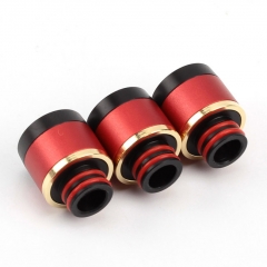 Coil Father 510 Replacement Drip Tip 13mm 3pc - Red