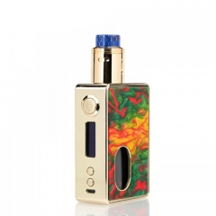 Authentic Snowwolf O-100 Squonk 100W Temperature Control Full Kit - Gold Blossom