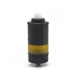 ULTON VG M5 316SS 23mm MTL RTA Rebuildable Tank Atomizer 5ml (w/Logo) - Black