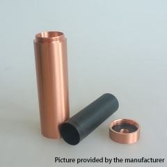 Zero Shorty Style 18650 Mechanical Mod Kit 24mm - Black