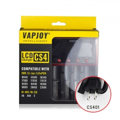 Authentic Vapjoy CS4 4-Slot Charger (EU Edition)