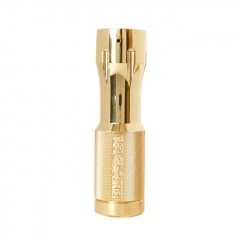 Enforcer Style 18650/20700/21700 28mm Hybrid Mechanical Mod - Brass