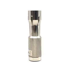 Enforcer Style 18650/20700/21700 28mm Hybrid Mechanical Mod - Silver