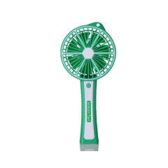 Outdoor Mini HandHeld USB Charging Fan Portable Lemon Cooling Fan - Green