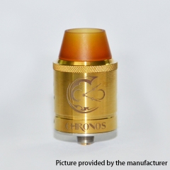 Chronos Style 24mm RDA Rebuildable Dripping Atomizer - Gold