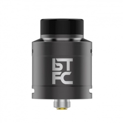 Authentic Augvape BTFC 25mm RDA Rebuildable Dripping Atomizer w/ BF Pin - Gun Metal