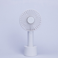 Outdoor Mini HandHeld USB Charging Fan Portable Fan - White