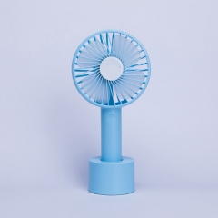 Outdoor Mini HandHeld USB Charging Fan Portable Fan - Blue