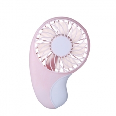 Outdoor Mini Hand Held USB Charging Fan Portable Fan - Pink