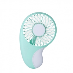 Outdoor Mini Hand Held USB Charging Fan Portable Fan - Green