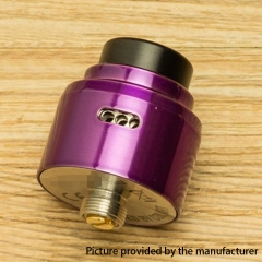 DPRO Mini Style 22mm RDA Rebuildable Dripping Atomizer w/BF Pin - Purple