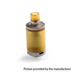 Coppervape CloudOne Blasted V4 22mm 316SS Style RTA Rebuildable Tank Atomizer 3.7ml - Yellow
