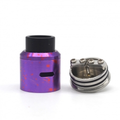 Goon Style 24mm Rebuildable Dripping Atomizer - Purple Dot
