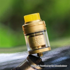 Authentic Acevape MK 25mm RTA Rebuildable Tank Atomizer 5ml - Gold