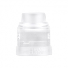 Authentic Wotofo 22mm PC Conversion Cap for Recurve RDA - Transparent