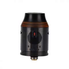 Authentic Kindbright Black Swan 24mm RDA Rebuildable Dripping Atomizer w/ BF Pin - Black
