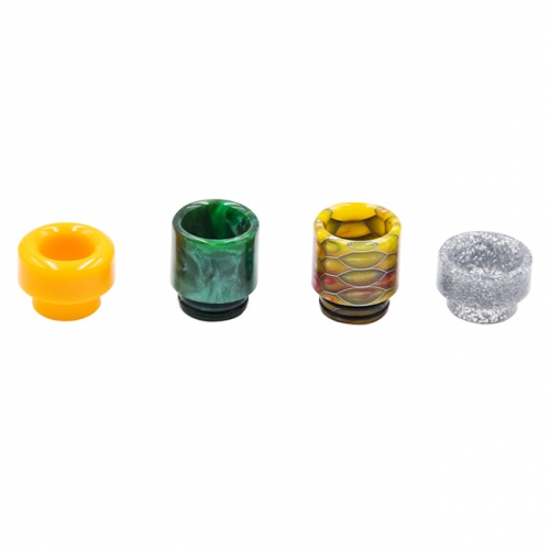 Aleader Replacement 510 Drip Tip +810 Drip Tip (D5) 4pcs - Random Color