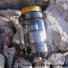 Authentic ADVKEN Manta 3ml/ 4.5ml RTA Rebuildable Tank Atomizer - Gun Metal