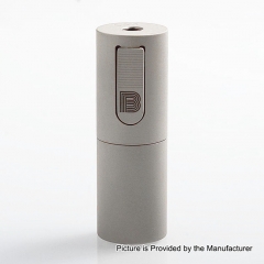 Mini B MiniB Style 316SS 18650 Mechanical Tube Mod - Silver